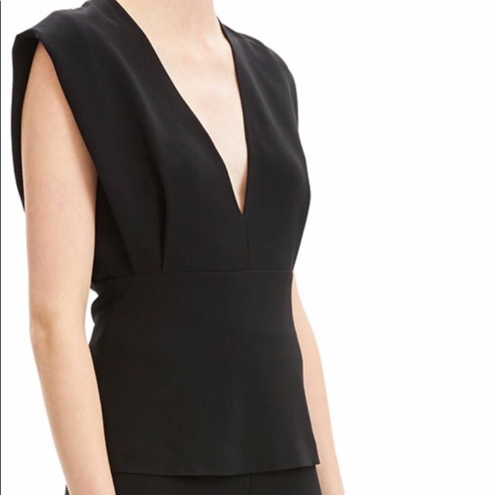 Theory kimono pleat top